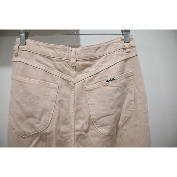 Rolla's Heidi High Rise Loose Straight Pink Jeans Womens Size 29 Barbie Denim - Picture 4 of 11
